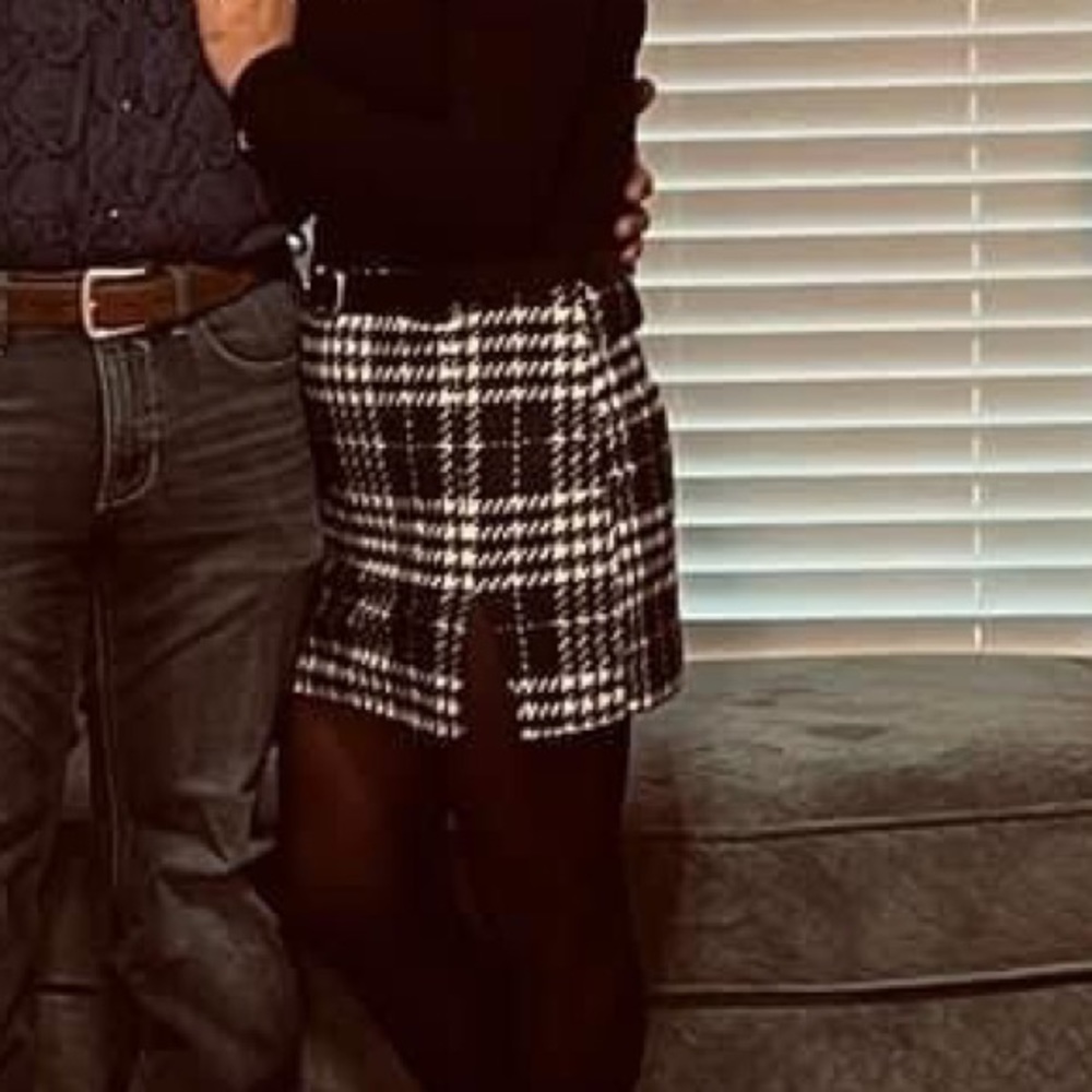 Plaid skirt. Worn once.